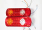 Plastic / Aluminum LED Motorcycle Tail Lights -40°C~85°C Operation Temperature